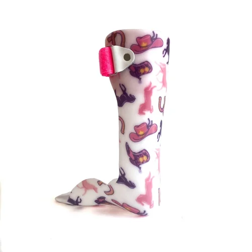 Finished pony orthotic transfer